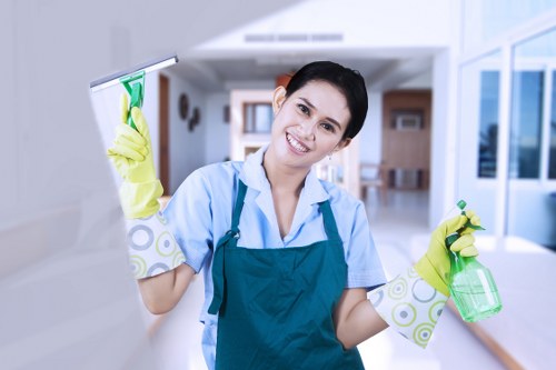 Sustainable carpet cleaning operations with recycling and reuse
